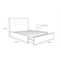 Zuzuni Upholstered Kids Bed With Drawer