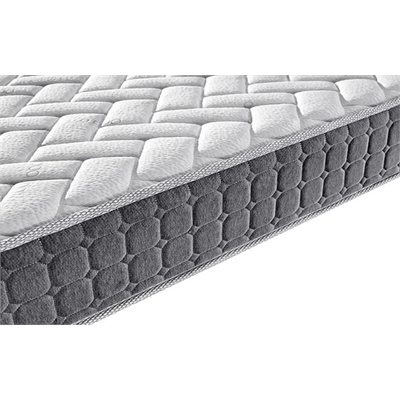Comfort Plus Mattress + Alfi Upholstered Slat Bed Frame