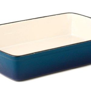 Classica Cast Iron Roasting Pan 33x23cm Royal Blue