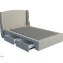 Balmoral Custom Upholstered Bed Frame With Choice Of Storage Base