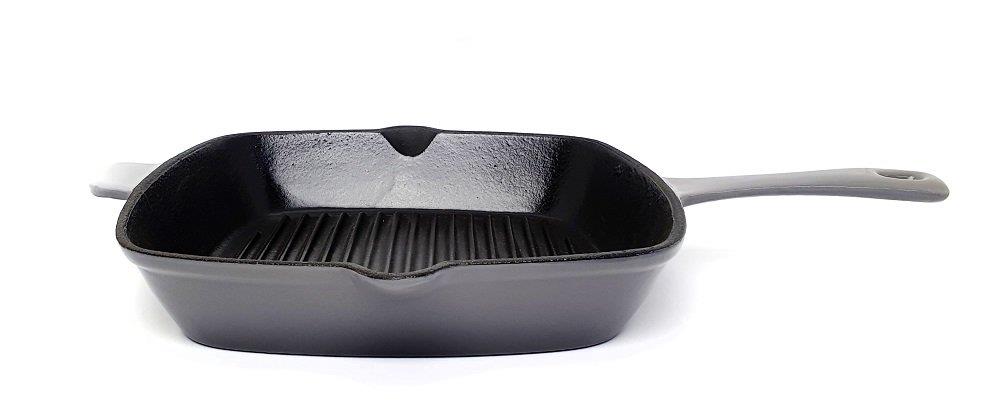 Classica Cast Iron Square Grill 26x26cm Grey