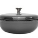 Classica Cast Iron Braiser Saute Pan 30cm Grey